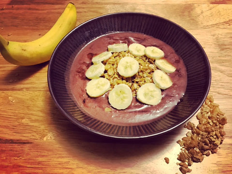 Acai Bowl Recipe with Fresh Fruit Recipe