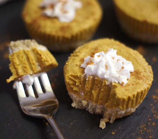 No Bake Pumpkin Tarts