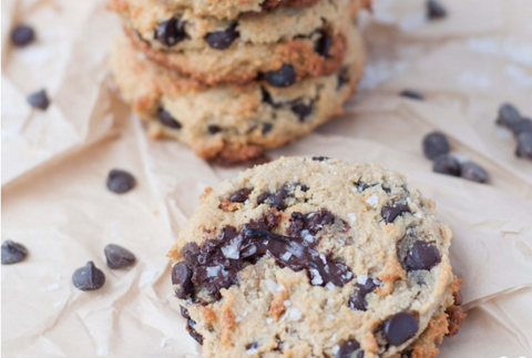 Keto Salted Chocolate Chip Cookies Recipe